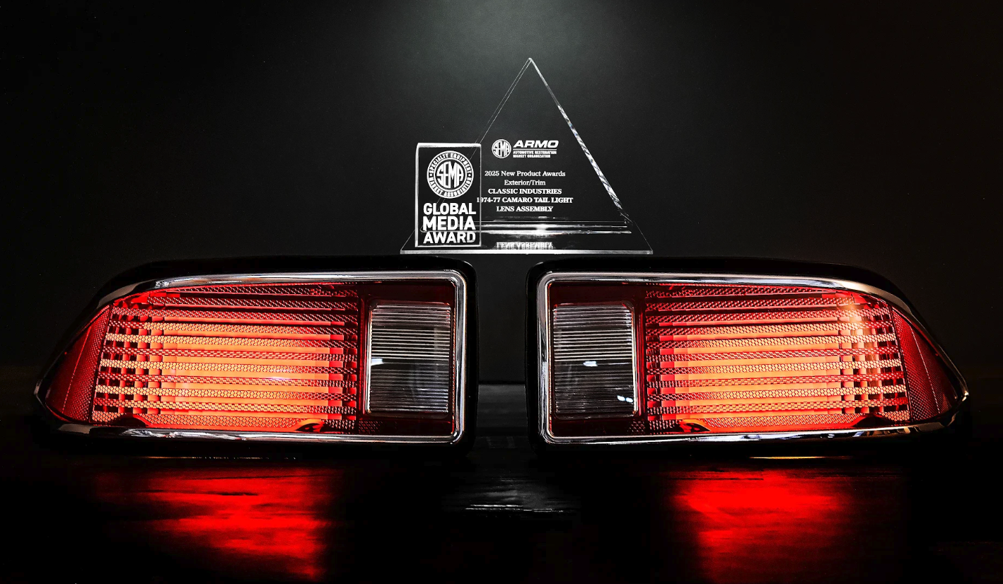 OER Camaro Taillight Lens Assemblies Win Awards at SEMA 2025 & 2024